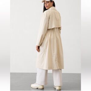 Stylish Beige Trench Coat for Women Athleta Luna trench